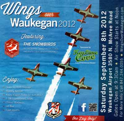 Wings Over Waukegan - 2012 Poster