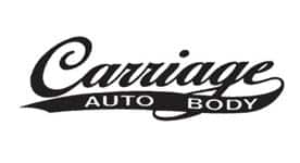 Carriage Auto Body logo. 